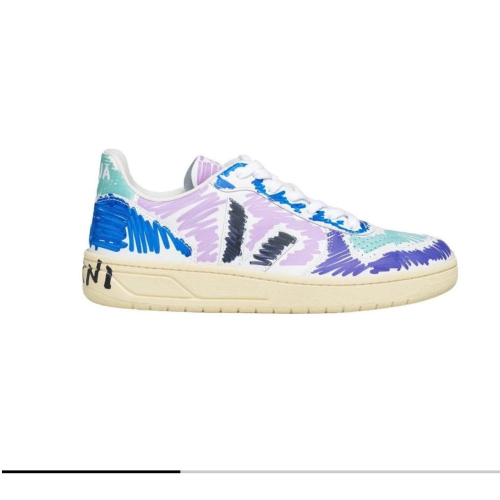 MARNI
painterly-print lace-up sneakers